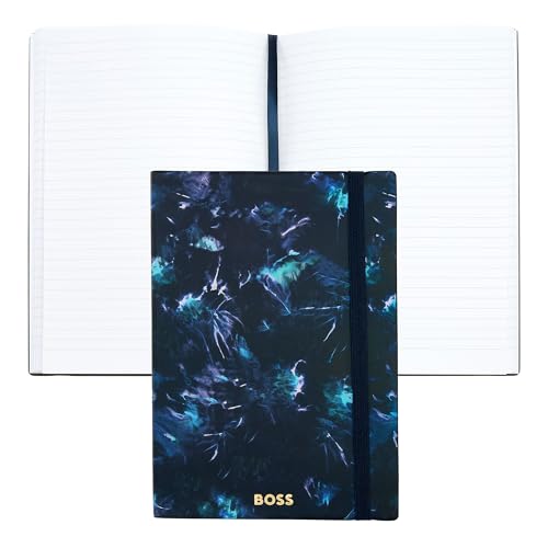 BOSS Notizbuch A5 Tie-dye Flower Navy Lined BOSS Notizbuch A5 Tie-dye Flower Navy Lined von BOSS