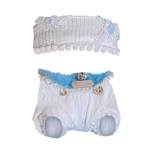 BOSSETY Labubu kleidung,Bekleidung für 17cm Labubu Plüsch,nur Bekleidungs (Keine Puppen),Einfach an- und auszuziehen,geeignet zum Fotografieren und Sammeln,DIY Kinder Geschenke,Modisches Spielzeug (M) von BOSSETY