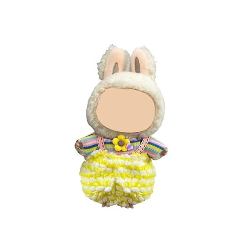 Puppenkleidung für 17cm Puppe, Passende Kleidung für die Plüsch Toy, Kleidung Set für 17 cm große Puppe, Geeignet zum Fotografieren und Sammeln, Modisches süßes Spielzeug (L) von BOSSETY