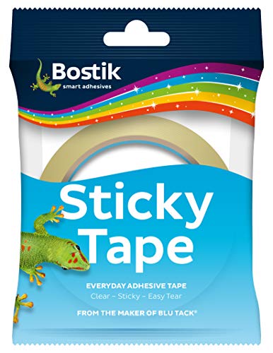 Bostik Klebeband, einfach abzureißen, 24 mm x 50 m, transparent von BOSTIK