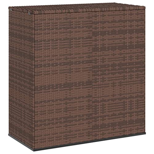 BOWEKAM Möbel, Outdoor-Möbel, Aufbewahrungsboxen, Gartenkissen, PE-Rattan, 100 x 49 x 103,5 cm, Braun BOWEKAM Möbel, Outdoor-Möbel, Aufbewahrungsboxen, Gartenkissen, PE-Rattan, 100 x 49 x 103,5 cm, Braun von BOWEKAM