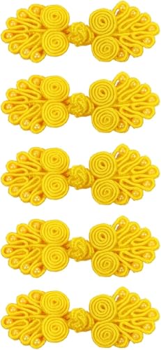 5 Paar Kostüm-Knöpfe, traditionelle Knotenknöpfe, chinesische Knoten, Froschknöpfe, Verschluss, Nähverschlüsse für Pullover, Umhang, Mäntel, Schal, Strickjacke und Kostüme, Outfit, Nähen, 5 Paar 5 Paar Kostüm-Knöpfe, traditionelle Knotenknöpfe, chinesische Knoten, Froschknöpfe, Verschluss, Nähverschlüsse für Pullover, Umhang, Mäntel, Schal, Strickjacke und Kostüme, Outfit, Nähen, 5 Paar von BOWINGBO