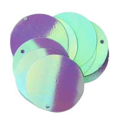 Dekorative Pailletten, lose Pailletten, schillernd, bunte große Pailletten mit 1 Seitenloch, PVC, flach, rund, lose Pailletten, Nähen, Basteln, Scrapbooking, Anhänger Dekorative Pailletten, lose Pailletten, schillernd, bunte große Pailletten mit 1 Seitenloch, PVC, flach, rund, lose Pailletten, Nähen, Basteln, Scrapbooking, Anhänger von BOWINGBO