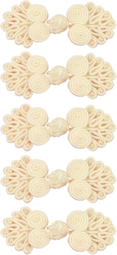 Kostüm-Knöpfe, traditionelle Knoten, chinesische Verschlussknöpfe, chinesische Knoten, Froschknöpfe, Verschluss, Nähverschlüsse für Pullover, Umhang, Mäntel, Schal, Strickjacke und Kostüme, Outfit von BOWINGBO