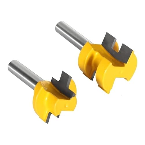 Möbelmontage-Bohrer, verstellbar, Zubehör für Elektrowerkzeuge, Router-Bit-Set, passende Nut und Zunge 8 mm, 12 mm, 12,7 mm, Schaft mit Nut und Feder Möbelmontage-Bohrer, verstellbar, Zubehör für Elektrowerkzeuge, Router-Bit-Set, passende Nut und Zunge 8 mm, 12 mm, 12,7 mm, Schaft mit Nut und Feder von BOWINGBO