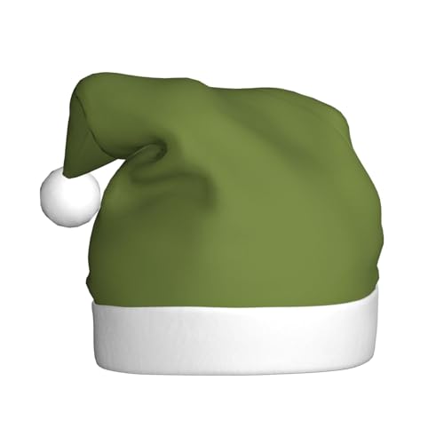 Dunkelgrüne Farbe, festliche Weihnachtsmütze für Erwachsene – gemütliche Weihnachtsmütze für Männer und Frauen, Neujahrsparty-Zubehör, rot Dunkelgrüne Farbe, festliche Weihnachtsmütze für Erwachsene – gemütliche Weihnachtsmütze für Männer und Frauen, Neujahrsparty-Zubehör, rot von BOXILTD