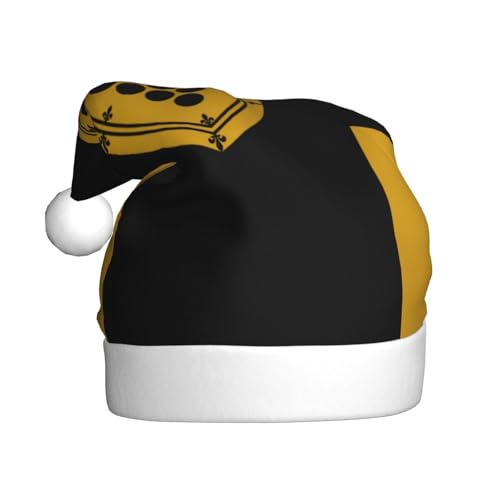 Festliche Weihnachtsmütze für Erwachsene mit Cornwall County-Flagge, gemütliche Weihnachtsmütze für Männer und Frauen, Neujahrsparty-Zubehör, Rot Festliche Weihnachtsmütze für Erwachsene mit Cornwall County-Flagge, gemütliche Weihnachtsmütze für Männer und Frauen, Neujahrsparty-Zubehör, Rot von BOXILTD