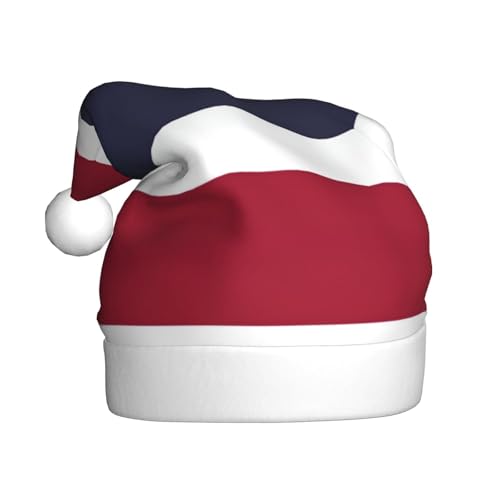 Festliche Weihnachtsmütze mit Thailand-Flagge für Erwachsene – gemütliche Weihnachtsmütze für Männer und Frauen, Neujahrsparty-Zubehör, Rot Festliche Weihnachtsmütze mit Thailand-Flagge für Erwachsene – gemütliche Weihnachtsmütze für Männer und Frauen, Neujahrsparty-Zubehör, Rot von BOXILTD