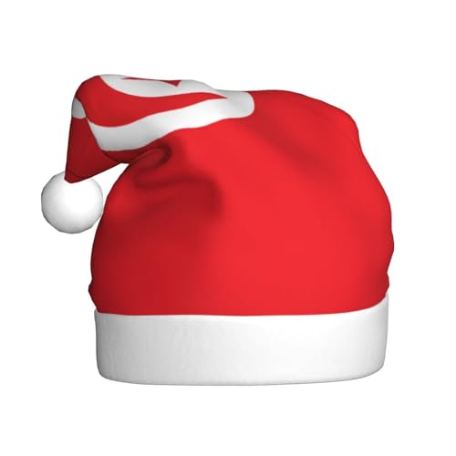 Festliche Weihnachtsmütze mit tunesischer Flagge für Erwachsene – gemütliche Weihnachtsmütze für Männer und Frauen, Neujahrsparty-Zubehör, Rot Festliche Weihnachtsmütze mit tunesischer Flagge für Erwachsene – gemütliche Weihnachtsmütze für Männer und Frauen, Neujahrsparty-Zubehör, Rot von BOXILTD