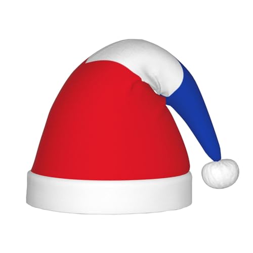 Flagge des Kantons Schleswig-Holstein Weihnachtsmütze, Weihnachtsmützen für Jungen und Mädchen, Xmas Mütze für Neujahr Festliche Party Dekoration, Rot Flagge des Kantons Schleswig-Holstein Weihnachtsmütze, Weihnachtsmützen für Jungen und Mädchen, Xmas Mütze für Neujahr Festliche Party Dekoration, Rot von BOXILTD