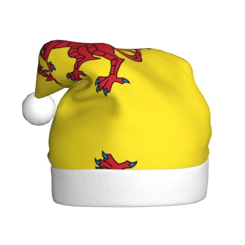 Somerset County Flagge, festliche Weihnachtsmützen für Erwachsene – gemütliche Weihnachtsmütze für Männer und Frauen, Neujahrsparty-Zubehör, Rot Somerset County Flagge, festliche Weihnachtsmützen für Erwachsene – gemütliche Weihnachtsmütze für Männer und Frauen, Neujahrsparty-Zubehör, Rot von BOXILTD