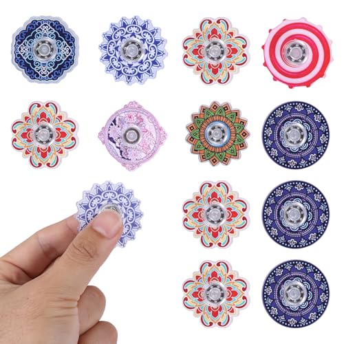 BOXOB 12 Stück Lustige Mini Fidget Spinner Spielzeuge, Partygeschenke Osterkorb Tütenfüller Mitgebsel Stress Spielzeug Gegen Angst Schatzkiste Kinder Jugendliche Klassenzimmer Preise Zubehör BOXOB 12 Stück Lustige Mini Fidget Spinner Spielzeuge, Partygeschenke Osterkorb Tütenfüller Mitgebsel Stress Spielzeug Gegen Angst Schatzkiste Kinder Jugendliche Klassenzimmer Preise Zubehör von BOXOB