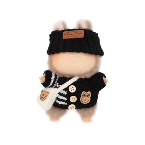 BOXOB 3-Teiliges Kleiderset für Puppe, Süßes Plüschspielzeug Outfit Modische Kleidung Zubehör für 17cm Puppe BOXOB 3-Teiliges Kleiderset für Puppe, Süßes Plüschspielzeug Outfit Modische Kleidung Zubehör für 17cm Puppe von BOXOB