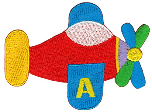 Flugzeug Bunt Kinder Aufnäher zum aufbügeln oder aufnähen Bügelbild Aufbügler für Kleidung gestickter Bügelpatch Applikation Patch Größe 9,2 x 6,8 cm Flugzeug Bunt Kinder Aufnäher zum aufbügeln oder aufnähen Bügelbild Aufbügler für Kleidung gestickter Bügelpatch Applikation Patch Größe 9,2 x 6,8 cm von BP BRAUNERT PATCHES