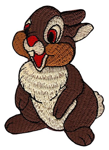 Hase Braun Aufnäher zum aufbügeln oder aufnähen Bügelbild Aufbügler für Kleidung gestickter Bügelpatch Applikation Kaninchen Patch Größe 5,5 x 7,5 cm Hase Braun Aufnäher zum aufbügeln oder aufnähen Bügelbild Aufbügler für Kleidung gestickter Bügelpatch Applikation Kaninchen Patch Größe 5,5 x 7,5 cm von BP BRAUNERT PATCHES
