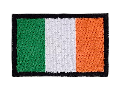 Irland Flagge klein Aufnäher zum aufbügeln oder aufnähen Bügelbild Aufbügler für Kleidung gestickter Bügelflicken Applikation Patch Größe 4,5 x 3,0 cm Irland Flagge klein Aufnäher zum aufbügeln oder aufnähen Bügelbild Aufbügler für Kleidung gestickter Bügelflicken Applikation Patch Größe 4,5 x 3,0 cm von BP BRAUNERT PATCHES
