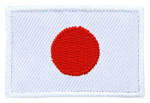 Japan Flagge klein Aufnäher zum aufbügeln oder aufnähen Bügelbild Aufbügler für Kleidung gestickter Bügelflicken Applikation Patch Größe 4,5 x 3,0 cm Japan Flagge klein Aufnäher zum aufbügeln oder aufnähen Bügelbild Aufbügler für Kleidung gestickter Bügelflicken Applikation Patch Größe 4,5 x 3,0 cm von BP BRAUNERT PATCHES