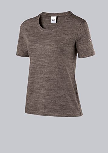 BP 1715-235-400-2XL T-Shirt für Frauen, Space-Dye-Stoff, 1/2 Ärmel, Rundhals, 170,00 g/m² Stoffmischung mit Stretch, Weltraum-Falke, 2XL von BP