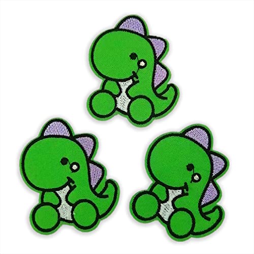 BPA 3 Stück Dinosaurier Aufnäher Patches,Patches zum Aufbügeln,Bügel Patches,Flicken zum Aufbügeln BPA 3 Stück Dinosaurier Aufnäher Patches,Patches zum Aufbügeln,Bügel Patches,Flicken zum Aufbügeln von BPA