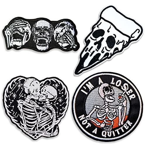 BPA 4 Stück Aufnäher, Patches Zum Aufbügeln, Bügel Flicken BPA 4 Stück Aufnäher, Patches Zum Aufbügeln, Bügel Flicken von BPA