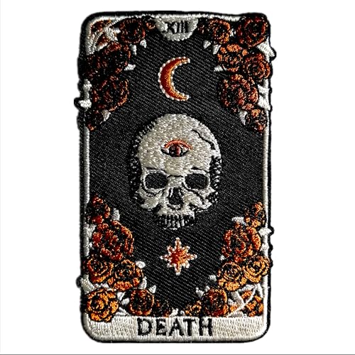 BPA Aufnäher, Patches zum Aufbügeln, Flicken - Schädel-Design von BPA