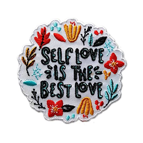 BPA Aufnäher Patches,Patches zum Aufbügeln,Bügel Patches,Flicken zum Aufbügeln-self love is the best love von BPA