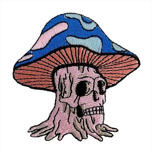 BPA Aufnäher, Schädel Patches zum Aufbügeln, Bügel Flicken von BPA