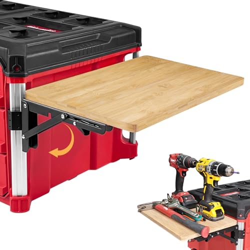 Faltbarer Bambustisch kompatibel mit Milwaukee Packout Toolbox, Arbeitstisch Seitenablage für Ihr Packout System Faltbarer Bambustisch kompatibel mit Milwaukee Packout Toolbox, Arbeitstisch Seitenablage für Ihr Packout System von BPOPO