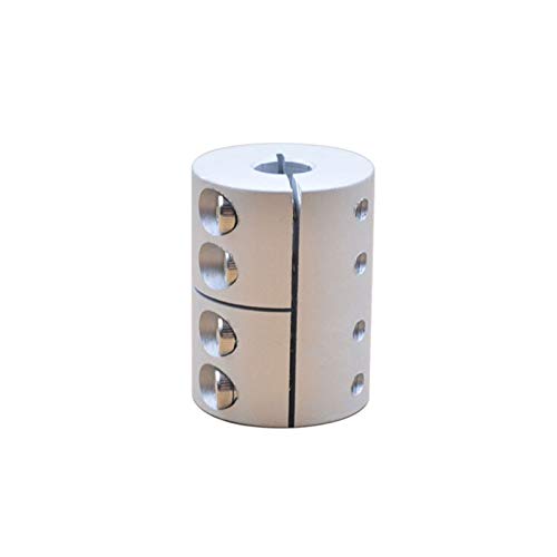 BQingWay 1pc Durchmesser 30mm Länge 40mm Spann Starre Kupplung Aluminium for Graviermaschine Wellenkupplungen Motorstecker (Größe : 12mm to 14mm) von BQingWay