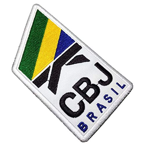 ATM116 Judo Brasilien Brasilien Bestickter Aufnäher Iron or Sew Kimono von BR44