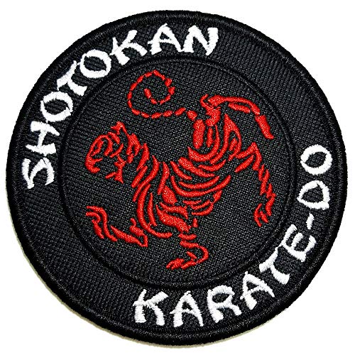 ATM190V Karate Shotokan Patch Bordado Fecho de Contato para Uniforme von BR44