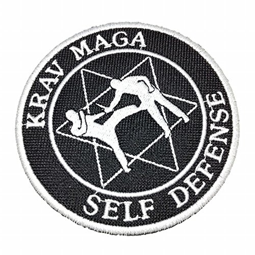 ATM202T Krav Maga Aufnäher zum Aufnähen oder Aufbügeln, 3,74 x 9,5 cm ATM202T Krav Maga Aufnäher zum Aufnähen oder Aufbügeln, 3,74 x 9,5 cm von BR44