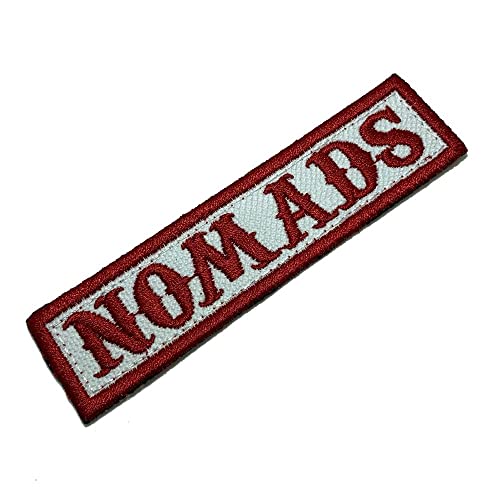 NT0520T03 Nomads bestickter Aufnäher zum Uniformen, Kimono, Weste, Fahrrad, zum Bügeln oder Nähen von BR44
