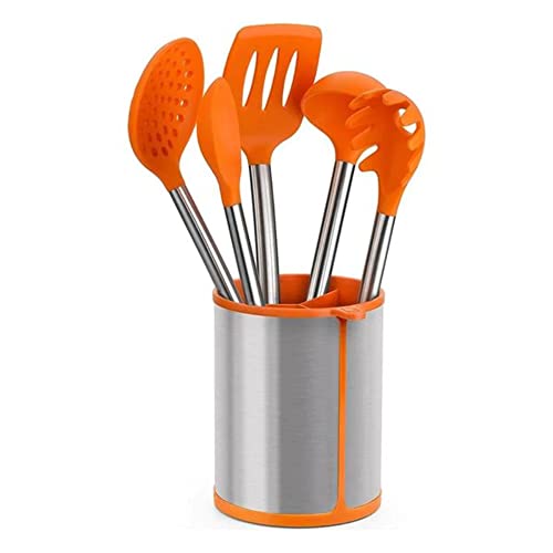 BRA Efficient Set 5 Küchenutensilien mit behalter, 4, Orange BRA Efficient Set 5 Küchenutensilien mit behalter, 4, Orange von BRA