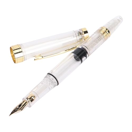 0,38 mm 0,5 mm transparenter Füllfederhalter, glattes Schreiben, Stift, Unterzeichnung, praktische Kalligraphie, Business, Schulbedarf, Kalligraphie, Füllfederhalter, Schreibwaren für Teenager 0,38 mm 0,5 mm transparenter Füllfederhalter, glattes Schreiben, Stift, Unterzeichnung, praktische Kalligraphie, Business, Schulbedarf, Kalligraphie, Füllfederhalter, Schreibwaren für Teenager von BRABOSTON