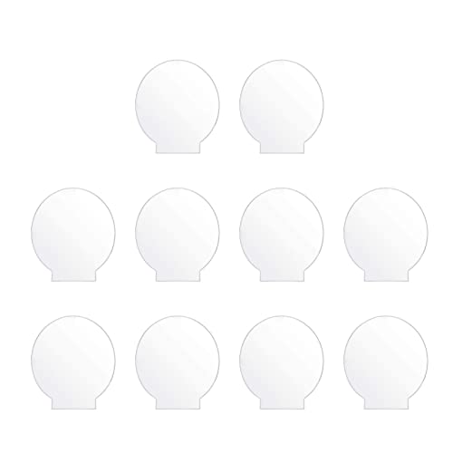 10 Stück/Set transparente Acrylplatten für LED-Lichtsockel, Schild, Projekt, für handgefertigte Handwerk, Gravur, dekorative transparente Hochzeitskarte, Gastnamenschilder, Hochzeitstisch 10 Stück/Set transparente Acrylplatten für LED-Lichtsockel, Schild, Projekt, für handgefertigte Handwerk, Gravur, dekorative transparente Hochzeitskarte, Gastnamenschilder, Hochzeitstisch von BRABOSTON
