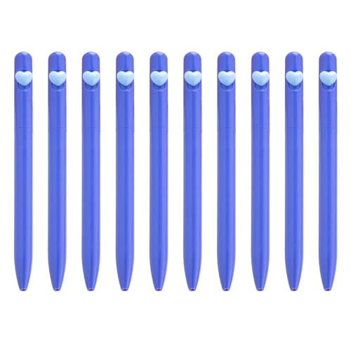 10 Stück Kugelschreiber für glattes Schreiben, 1,0 mm, Liebesherz, Schreibwaren für Schule, Büro, glattes Schreiben, Liebesherz, Schreibwaren für Lehrer 10 Stück Kugelschreiber für glattes Schreiben, 1,0 mm, Liebesherz, Schreibwaren für Schule, Büro, glattes Schreiben, Liebesherz, Schreibwaren für Lehrer von BRABOSTON