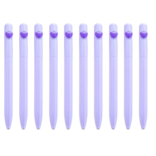 10 Stück Kugelschreiber für glattes Schreiben, 1,0 mm, Liebesherz, Schreibwaren für Schule, Büro, glattes Schreiben, Liebesherz, Schreibwaren für Lehrer 10 Stück Kugelschreiber für glattes Schreiben, 1,0 mm, Liebesherz, Schreibwaren für Schule, Büro, glattes Schreiben, Liebesherz, Schreibwaren für Lehrer von BRABOSTON