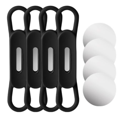 4 x Stifthalter, Marker-Halter, Silikon-Stift für Schreibtisch, Kühlschränke, Whiteboards, Klemmbretter, Schließfächer, Whiteboard von BRABOSTON