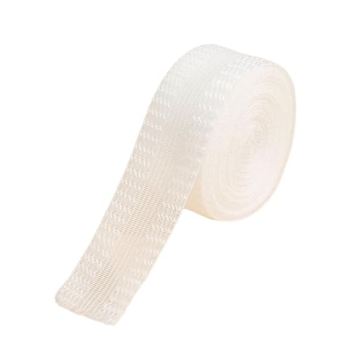 BRABOSTON Gewebeband zum Aufbügeln, 50 m, für mühelose Hosenmanschetten für einfache und dauerhafte Hosenänderungen, Saumband, weiß, One size BRABOSTON Gewebeband zum Aufbügeln, 50 m, für mühelose Hosenmanschetten für einfache und dauerhafte Hosenänderungen, Saumband, weiß, One size von BRABOSTON