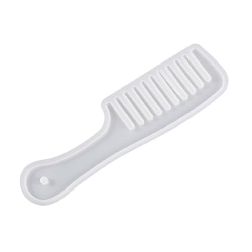 Haarkamm, Silikonform, Kristall, Epoxidharz, Gipsherstellung, handgefertigt, Haarstyling-Werkzeug, Zubehör, bequemer Griff Haarkamm, Silikonform, Kristall, Epoxidharz, Gipsherstellung, handgefertigt, Haarstyling-Werkzeug, Zubehör, bequemer Griff von BRABOSTON