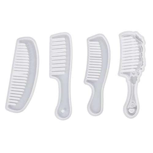 Haarkamm, Silikonform, Kristall, Epoxidharz, Gipsherstellung, handgefertigt, Haarstyling-Werkzeug, Zubehör, bequemer Griff Haarkamm, Silikonform, Kristall, Epoxidharz, Gipsherstellung, handgefertigt, Haarstyling-Werkzeug, Zubehör, bequemer Griff von BRABOSTON