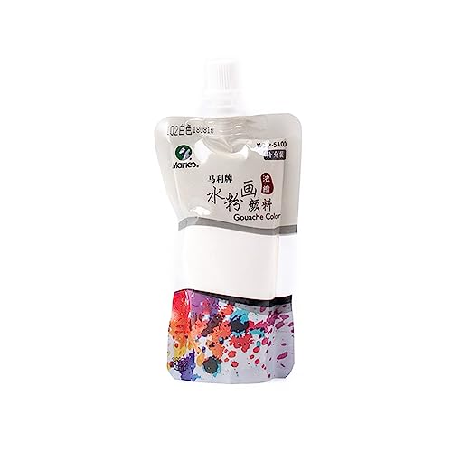 Kunst-Acrylfarbe, 11 Farben, Acrylfarbe, 100 ml Beutel, reichhaltige pigmentierte Farben für Künstler und Anfänger Kunst-Acrylfarbe, 11 Farben, Acrylfarbe, 100 ml Beutel, reichhaltige pigmentierte Farben für Künstler und Anfänger von BRABOSTON