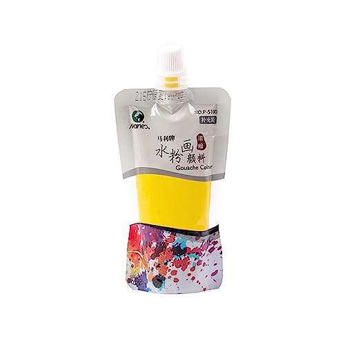Kunst-Acrylfarbe, 11 Farben, Acrylfarbe, 100 ml Beutel, reichhaltige pigmentierte Farben für Künstler und Anfänger Kunst-Acrylfarbe, 11 Farben, Acrylfarbe, 100 ml Beutel, reichhaltige pigmentierte Farben für Künstler und Anfänger von BRABOSTON