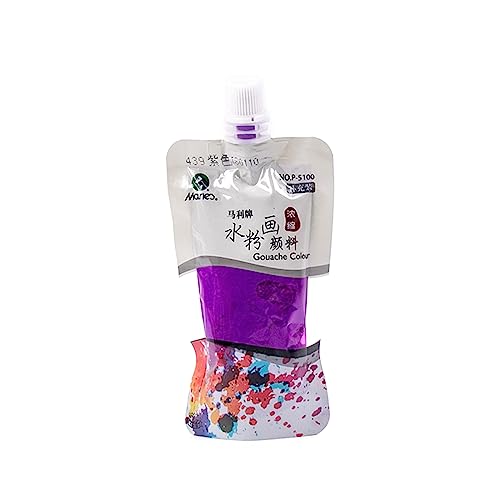 Kunst-Acrylfarbe, 11 Farben, Acrylfarbe, 100 ml Beutel, reichhaltige pigmentierte Farben für Künstler und Anfänger von BRABOSTON