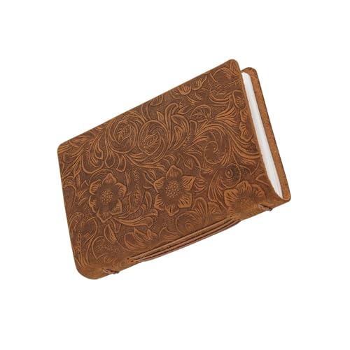 Leder-Tagebuch, 240 Seiten, Retro-Notizbuch, Reise-Skizzen-Notizblöcke, tragbares Schreibnotizbuch zum Schreiben, Skizzieren, 15 x 10 cm, Leder-Tagebuch von BRABOSTON