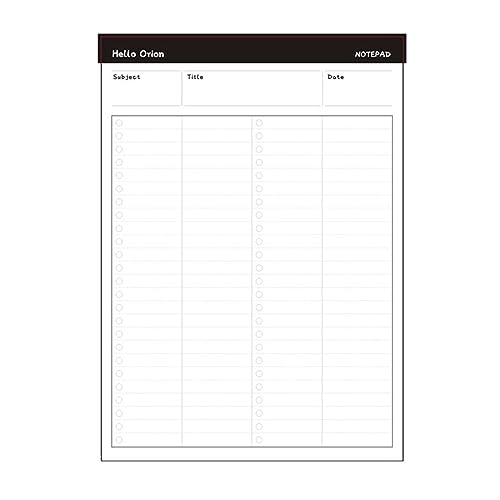 Memoplaner Termin-Notizblöcke Zeitmanagement-Planer Business-Notizbuch Taschennotizbücher Meeting-Notizbücher Meeting-Notizbücher Notizblock Haftnotizen Notizblock für Arbeitsplanung Notizblock von BRABOSTON