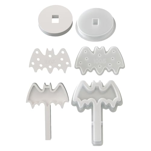 Silikonformen in Totenkopfform, leicht zu entformen, für Epoxidharz, handgefertigte Seife, Heimdekoration, Silikonformen von BRABOSTON