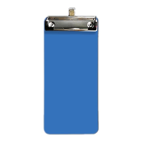 Tragbares kleines Klemmbrett, 10 x 22 cm, Quittungs-Klemmbrett, Metallclip, Schreibtafel mit Haken zum Aufhängen, für Büro, tragbare Quittung Tragbares kleines Klemmbrett, 10 x 22 cm, Quittungs-Klemmbrett, Metallclip, Schreibtafel mit Haken zum Aufhängen, für Büro, tragbare Quittung von BRABOSTON