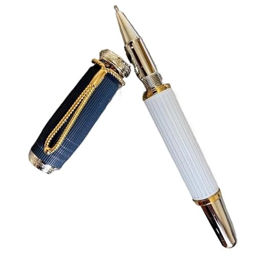 BRART Luxus-Füllfederhalter, blaue und schwarze Farbe, M-Spitze, Business, niedliches Schreiben, Geschenke, Stift (D) von BRART